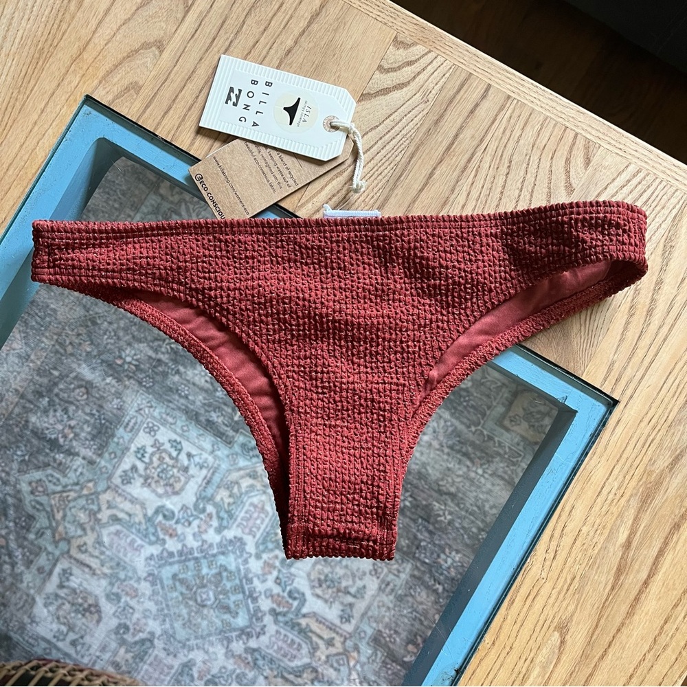 Billabong Brick Textured Bikini Bottom